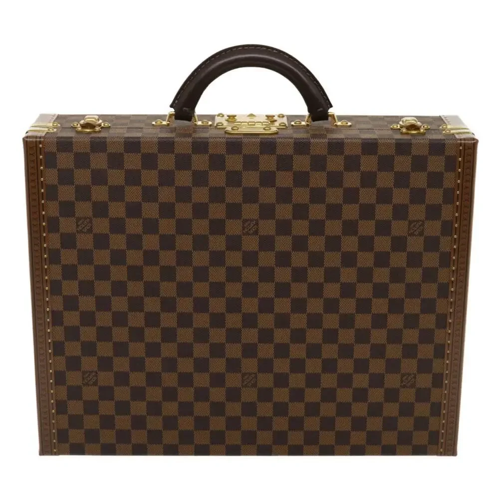 LOUIS VUITTON Damier Ebene President Trunk Spo N47500